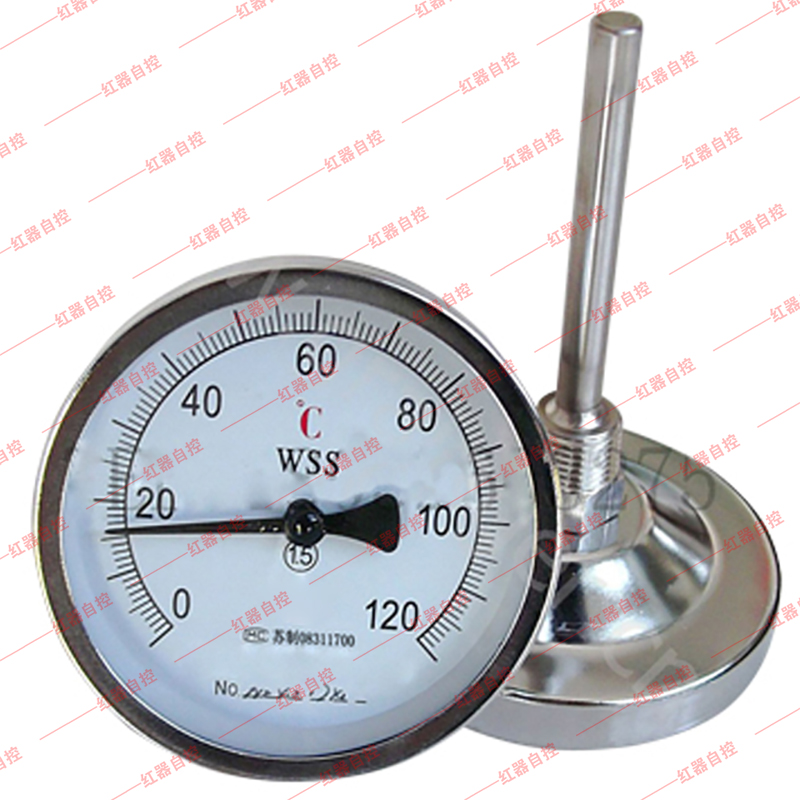 轴向型双金属温度计